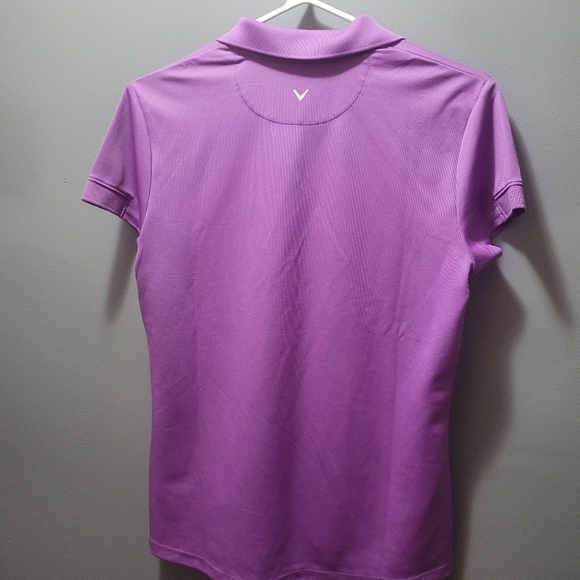 Callaway Lilac Polo Short Sleeve Shirt Size S - Picture 4 of 5
